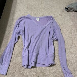Aerie Offline Waffle Long Sleeve Too